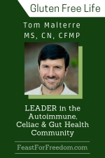 Pinterest mini image - Tom Malterre - Leader in the autoimmune, celiac and gut health community with photo