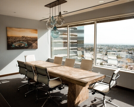 Corporate boardroom