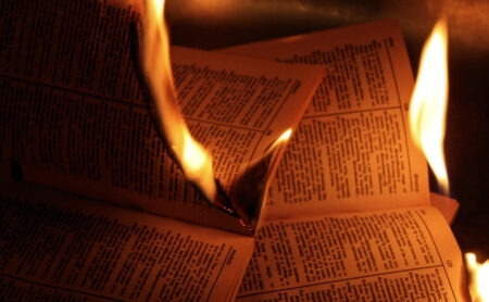 Book burning
